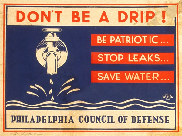 Water Conservation Poster