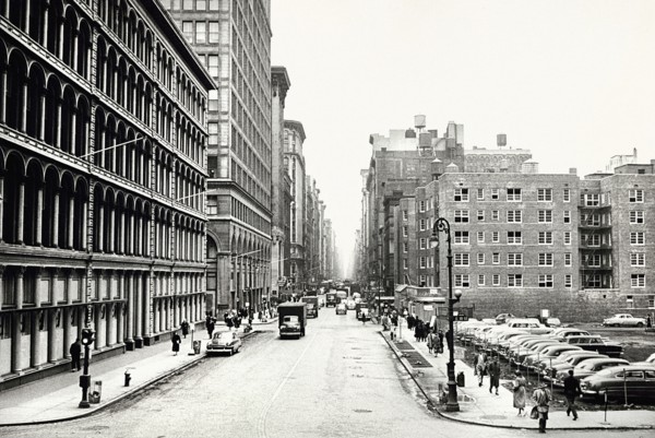 Broadway looking south from East 10th Street