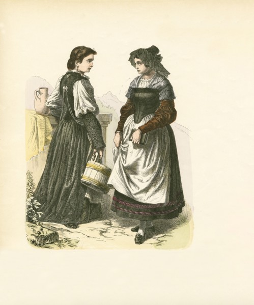 Swiss Folk Dress