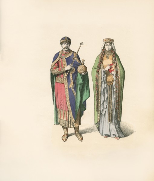 Frankish King and Queen