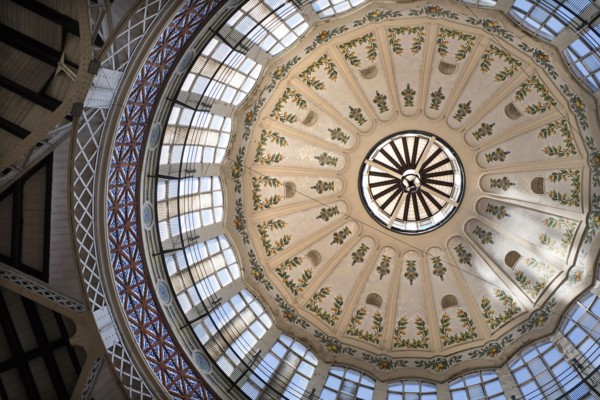 Low Angle View of Interior Dome Roof