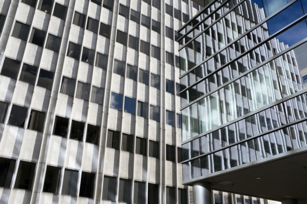 Two Modern Office Buildings
