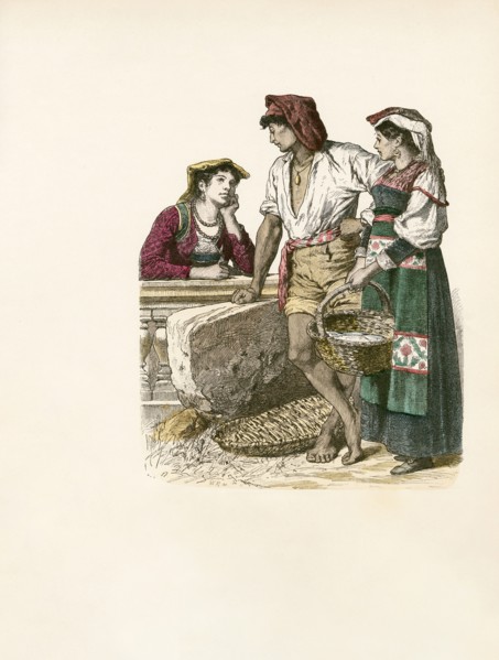 Italian Folk Dress