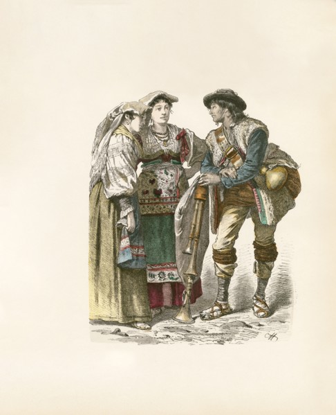 Italian Folk Dress