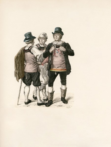 Hauenstein German Folk Dress (former Grand-duchy of Baden)