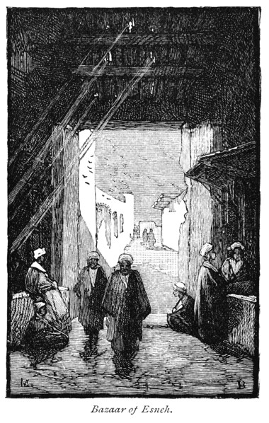 Bazaar of Esneh (Esna)