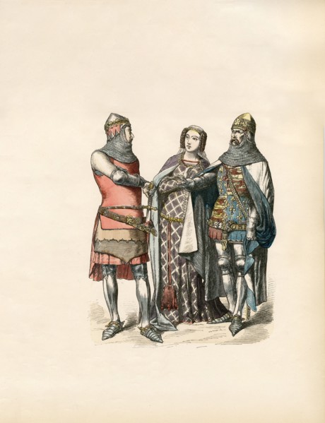 Knights and Noblewoman (1330-1370)