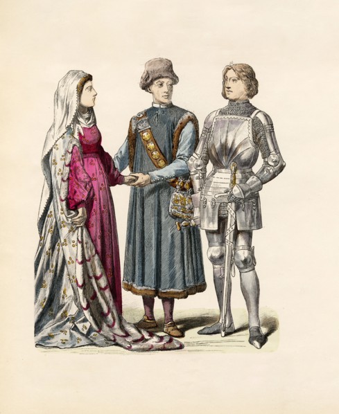 Lady's Dress (Mid 1400)