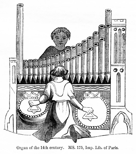 Organ of the 14th century