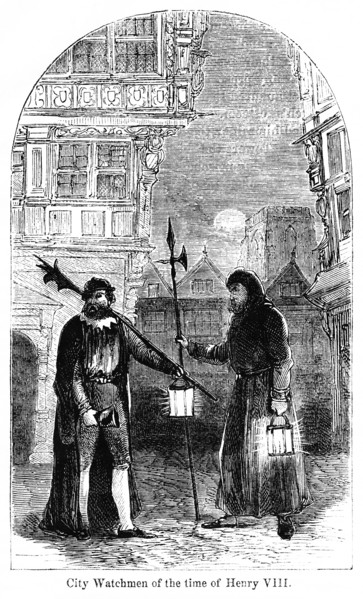 City Watchmen of the time of Henry VIII