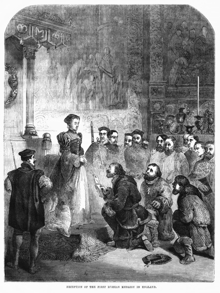 Reception of the First Russian Embassy in England