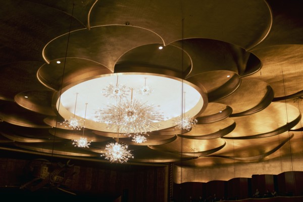 Chandeliers and Ceiling
