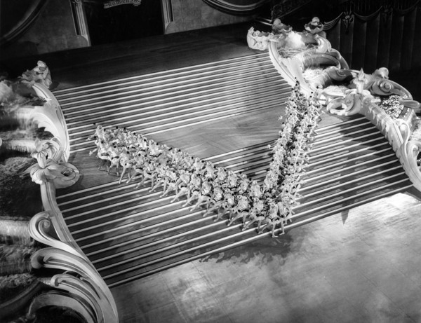 High Angle View of Symmetrical Stage Production