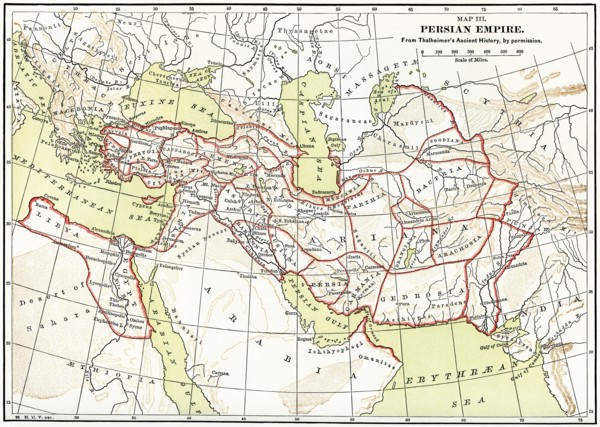 Persian Empire Map