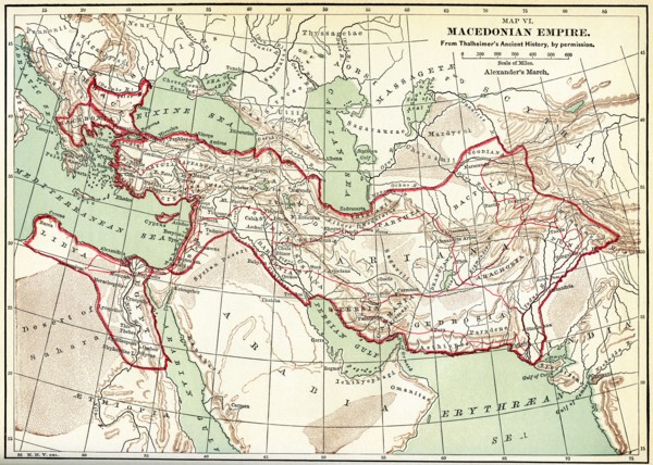Map VI. Macedonian Empire