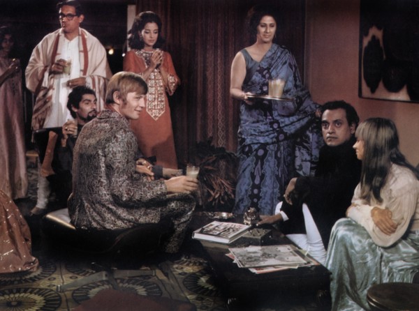 Michael York (seated