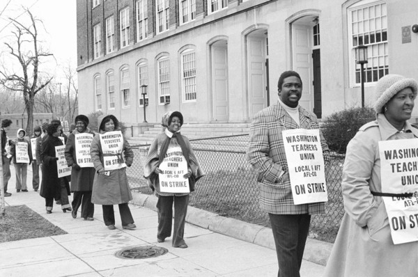 African American teachers from Washington Teachers Union