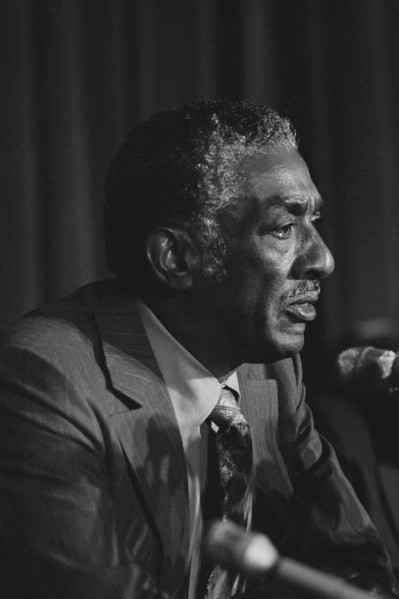 U.S. Congressional Black Caucus Representative  Ralph Metcalfe