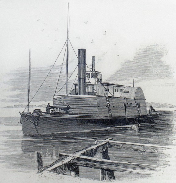 Robert Smalls escaped slavery during American Civil War while captain aboard Gun-boat "Planter" out of Charleston