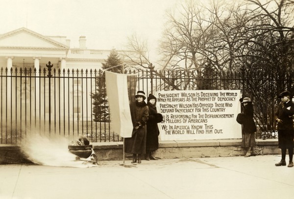 National Woman's Party watchfire demonstrators