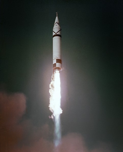Jupiter-A rocket launch