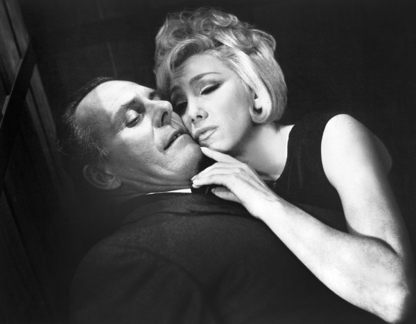 Terry-Thomas, Joyce Blair, on-set of the British film, "The Wild Affair", Bryanston Films, British
