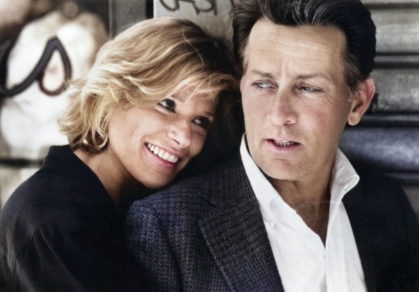 Helen Shaver, Martin Sheen, on-set of the film, "The Believers", Kerry Hayes, Orion Pictures, 1987