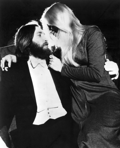 Ronald Ulrich, Randall Carpenter, on-set of the film, "Cannibal Girls", Cinepix Film Properties,