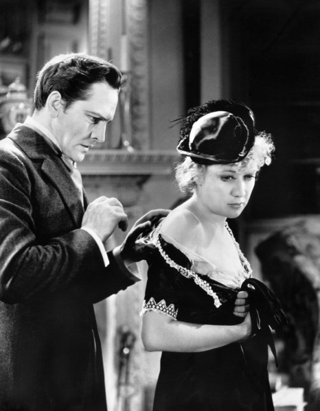 Fredric March, Miriam Hopkins, on-set of the  film, "Dr. Jekyll And Mr. Hyde", Paramount Pictures,
