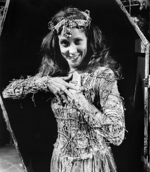 January Eckert, on-set of the play, "Doors Of Mystery", presented by Long Wharf Theater on PBS