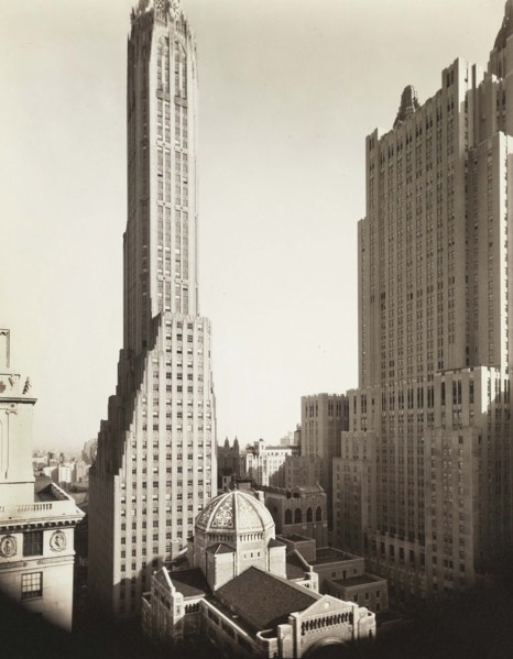 St. Bartholomew's, Waldorf Astoria, General Electric Building, Park Avenue and 51st Street,