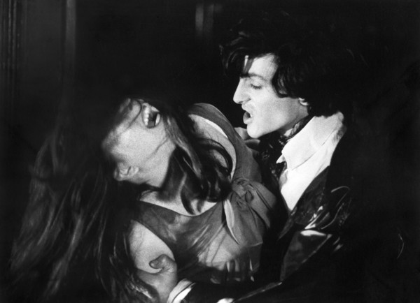 Veronica Doran, Robin Stewart, on-set of the British film, "The Haunted House of Horror", aka