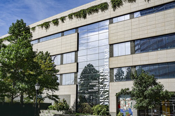 Museum of Jewish Heritage, building exterior, Battery Park City, New York City, New York, USA