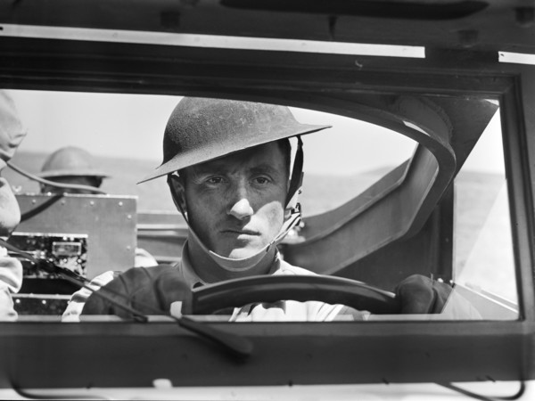 Driver of scout car of a mechanized cavalry reconnaissance unit, Fort Riley, Kansas, USA, Jack