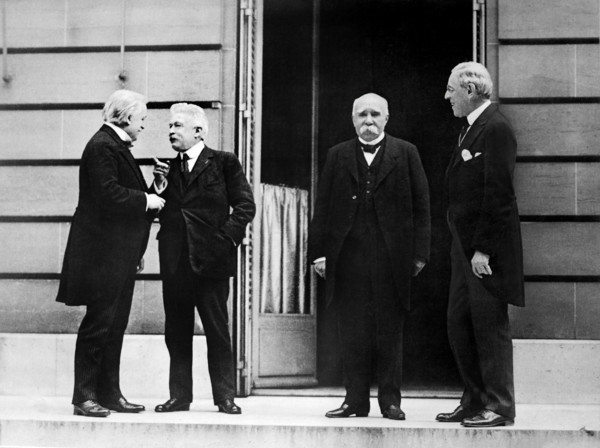Council of Four of the Paris Peace Conference, British Prime Minister Lloyd George, Italian Prime