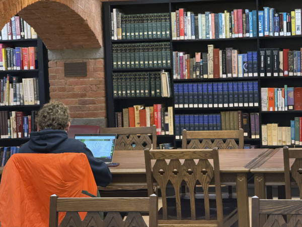 New York Public Library, Jefferson Market location, interior view, Greenwich Village, New York