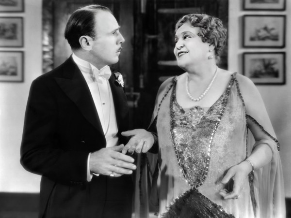 Roland Young, Alison Skipworth, on-set of the film, "A Lady's Profession", Paramount Pictures, 1933