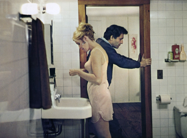 Eva Marie Saint, George Segal, on-set of the film, "Loving", Columbia Pictures, 1970