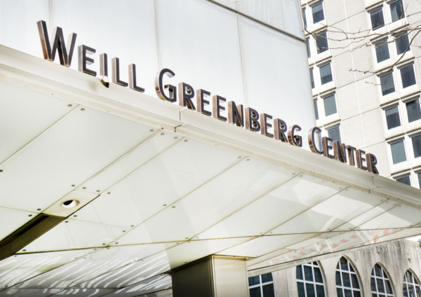 Weill Greenberg Center, Weill Cornell Medicine, building exterior, 1305 York Avenue, New York City,