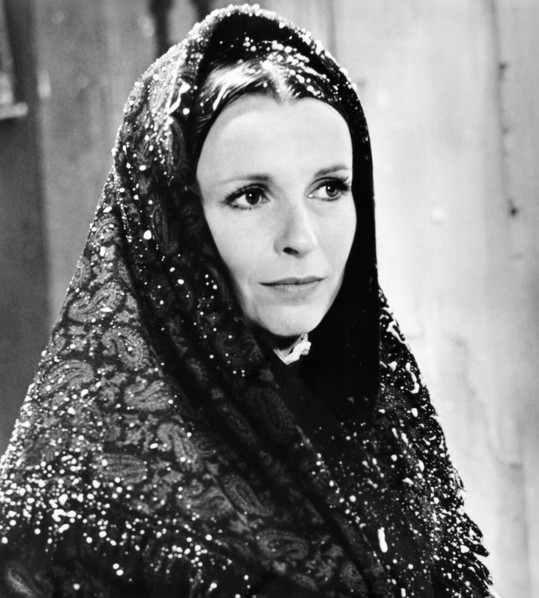 Clair Bloom, on-set of the film, "A Doll's House", directed by Patrick Garland, Anglo-EMI Film