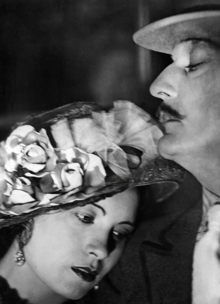 Carola Neher, Rudolf Forster, on-set of the German musical film, "The Threepenny Opera", German
