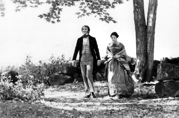 Tim Woodward, Lisa Eichhorn, on-set of the film, "The Europeans", Enterprise Pictures (UK),