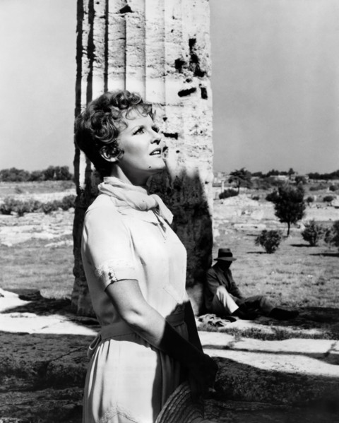 Petula Clark, on-set of the film, "Goodbye, Mr. Chips", MGM, 1969