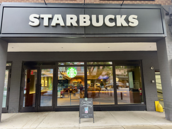 Starbucks, Greenwich Street, Tribeca, Manhattan, New York City