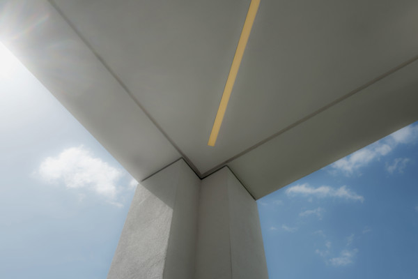Architectural detail, Hammer Museum, Los Angeles