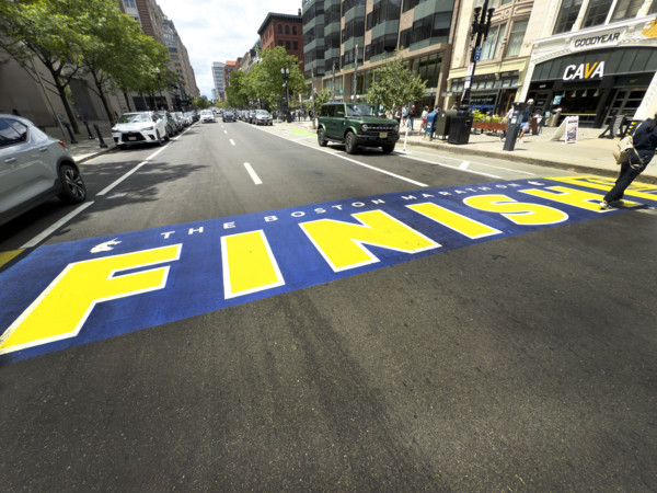 Finish Line, Boston Marathon, Boylston Street, Boston