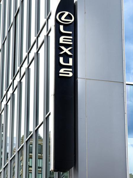 Lexus car showroom, Manhattan, New York City