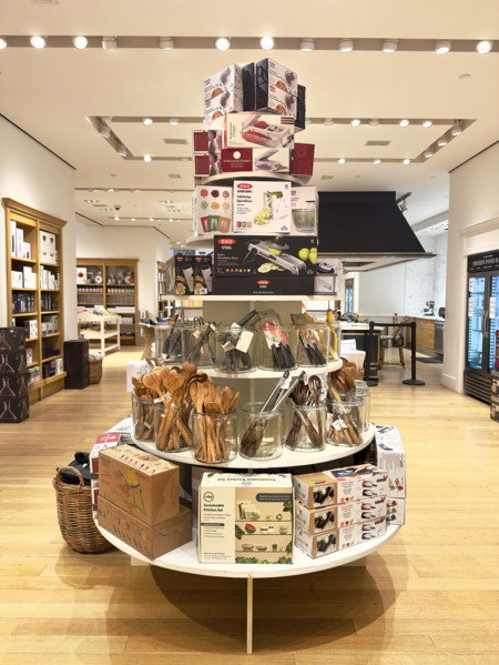 Assortment of kitchen products on display, New York City