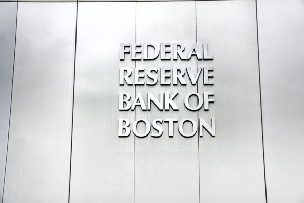 Federal Reserve Bank of Boston, Building exterior detail, Boston