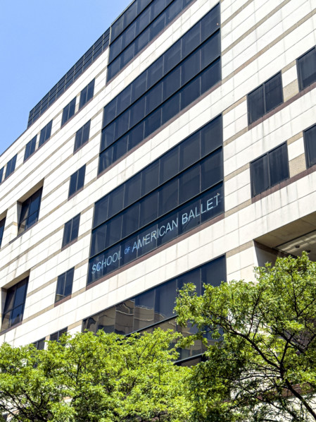 School of American Ballet, Samuel B. & David Rose Building, building exterior, 165 West 65th